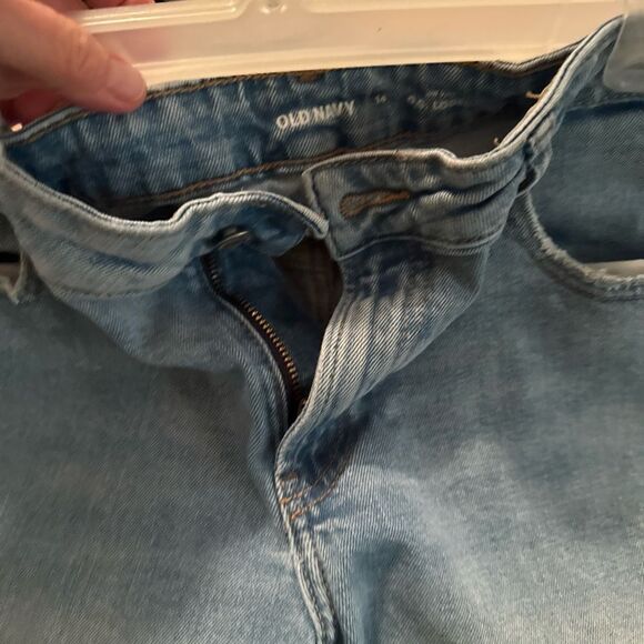 - Old Navy O. G. Loose size 14.  Waist 34@, length 37”, Rise 9” - Picture 6 of 7